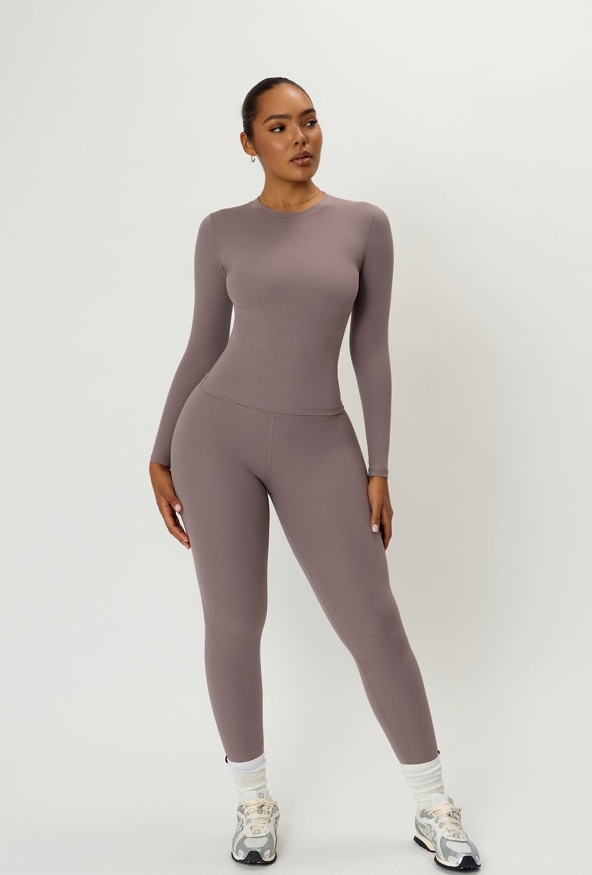 Cloudform Long Sleeve - Taupe