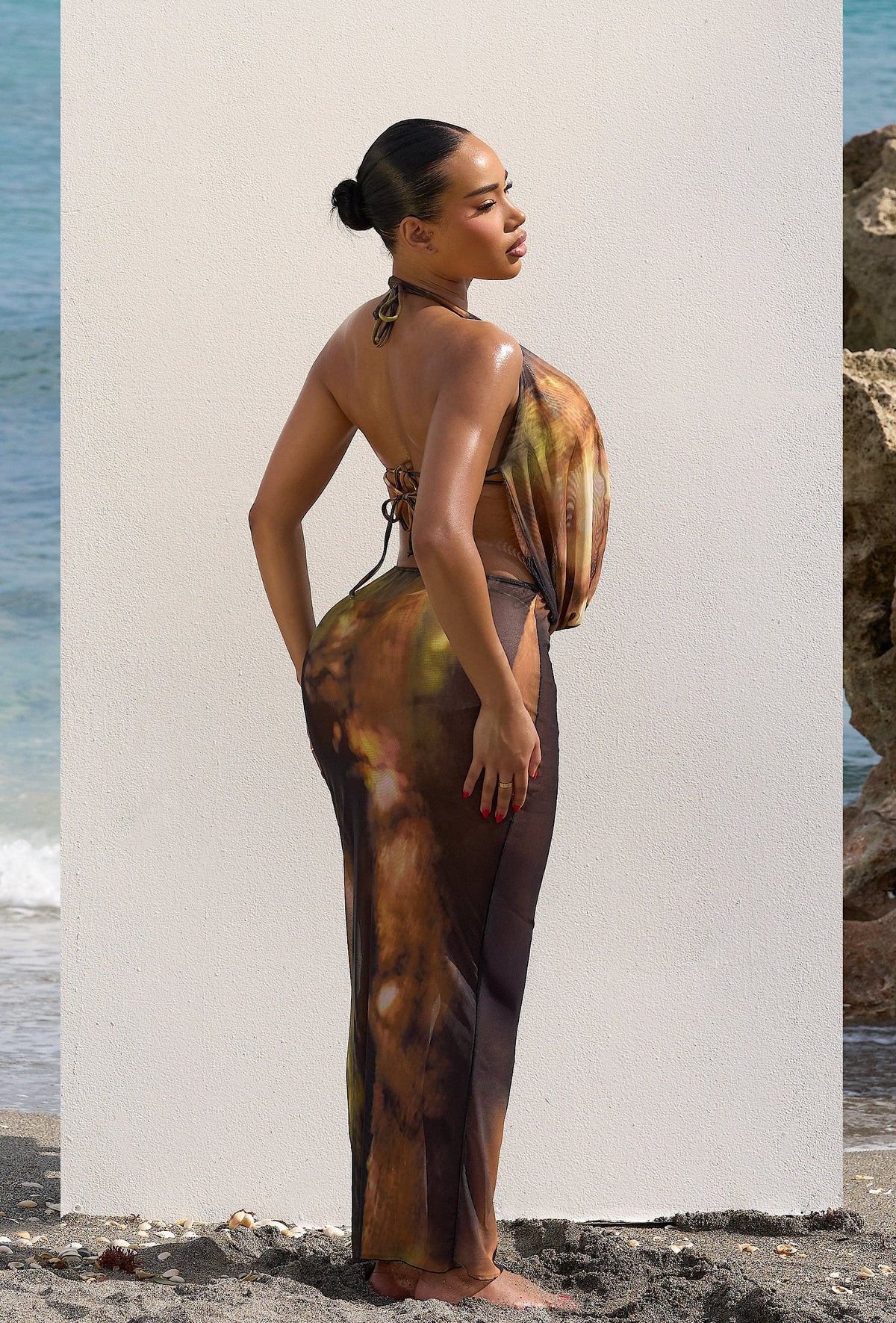 Makari Cover Up Dress - Solara Romance