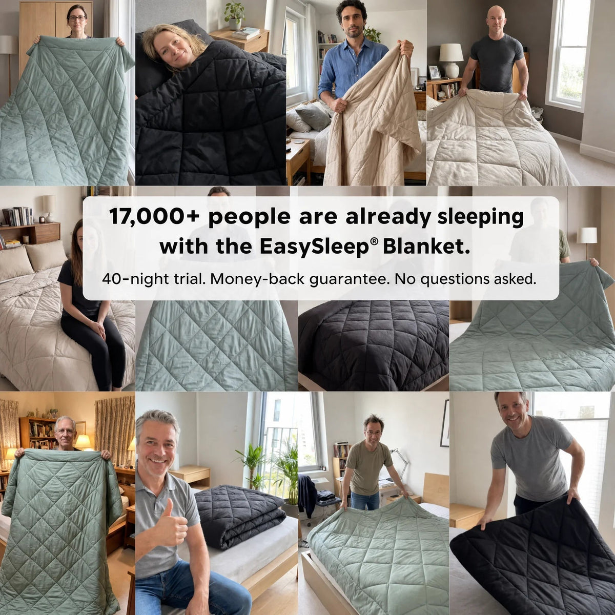 Midnight Black | EasySleep® Duvet